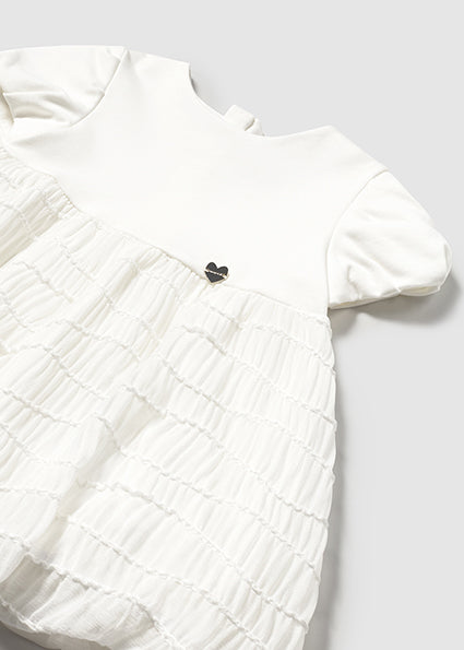 Mayoral rochita fete combinata 12-48 luni Off-white