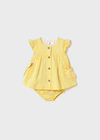 Mayoral rochita fete cu body inclus 0-18 luni Sunny cu floricele