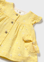 Mayoral rochita fete cu body inclus 0-18 luni Sunny cu floricele