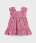 Mayoral rochita fete cu broderie si volanase 12-36 luni Hibiscus