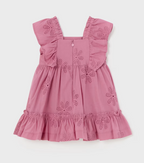 Mayoral rochita fete cu broderie si volanase 12-36 luni Hibiscus