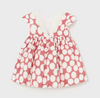 Mayoral rochita fete cu buline din jacquard 12-36 luni Clay