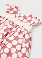 Mayoral rochita fete cu buline din jacquard 12-36 luni Clay