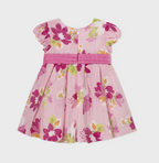 Mayoral rochita fete cu flori 12-36 luni Fucsia