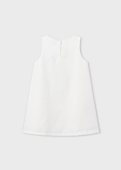 Mayoral rochita fete cu flori 5-10 ani Off-white