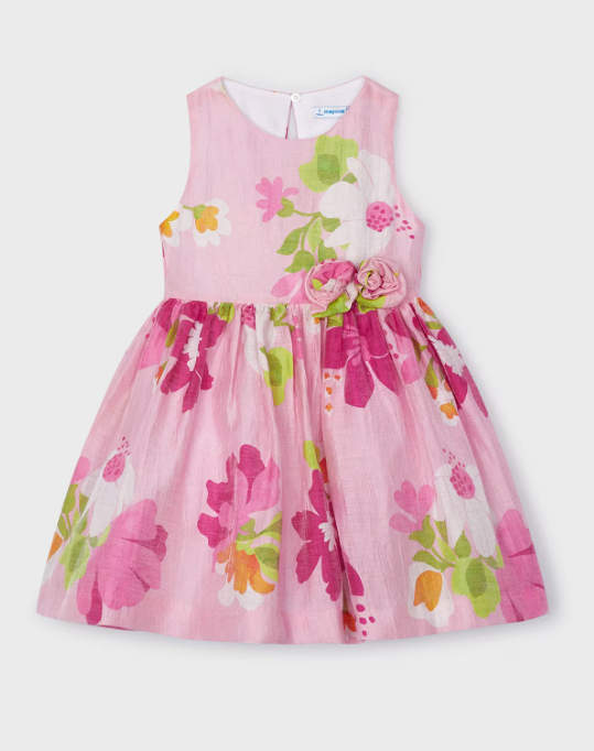 Mayoral rochita fete cu imprimeu 2-9 ani Fucsia Imagine principală a produsului