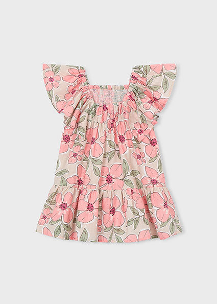 Mayoral rochita fete cu imprimeu 5-10 ani Mandarina cu flori