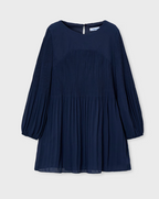 Mayoral rochita fete cu pliuri 5-10 ani Navy Blue