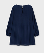 Mayoral rochita fete cu pliuri 5-10 ani Navy Blue