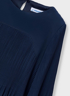 Mayoral rochita fete cu pliuri 5-10 ani Navy Blue