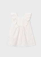 Mayoral rochita fete cu volanase 5-10 ani Off-white