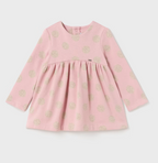 Mayoral rochita fete jacquard cu imprimeu 12-36 luni, Rozaliu