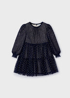Mayoral rochita fete tul fantasia 4-9 ani Navy blue