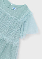 Mayoral rochita fete vara cu tul bulinat 5-10 ani Lago