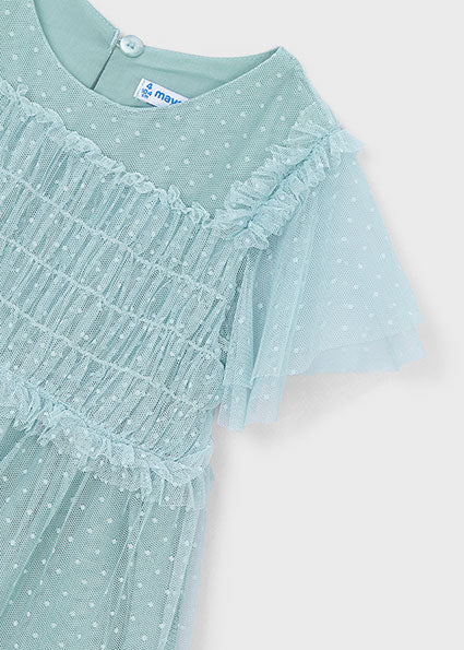 Mayoral rochita fete vara cu tul bulinat 5-10 ani Lago