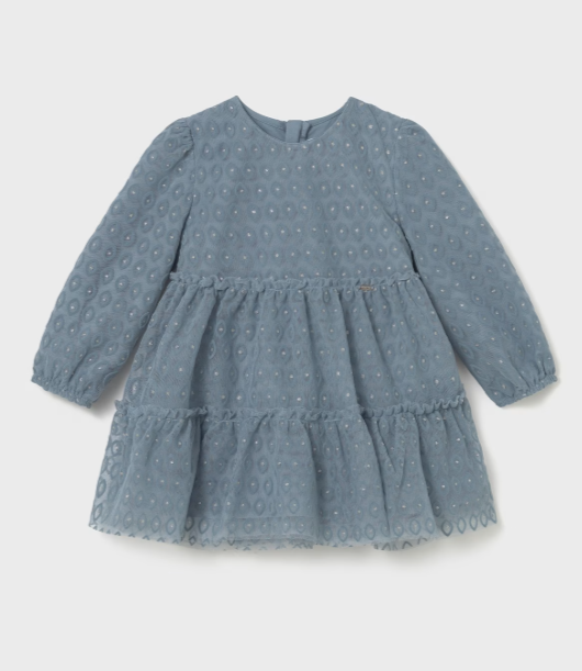 Mayoral rochita fetite tul cu model 12-48 luni Blue Bell