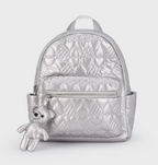 Mayoral rucsac fetite matlasat metalizat 4 ani+ Gold white