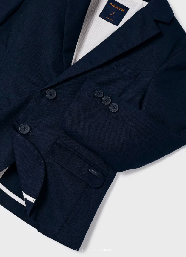 Mayoral sacou baieti 4-9 ani Navy blue
