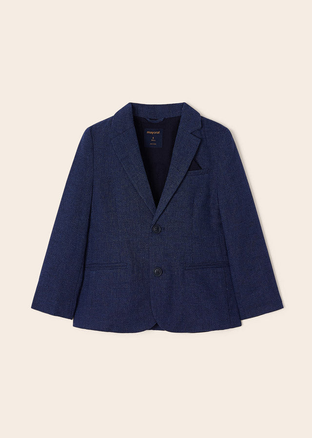 Mayoral sacou baieti din in 2-9 ani, Navy blue Imagine principală a produsului