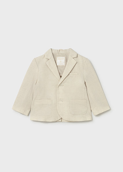 Mayoral sacou baieti elegant 12-48 Oat squares