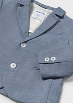 Mayoral sacou baieti elegant 12-48 luni Acero