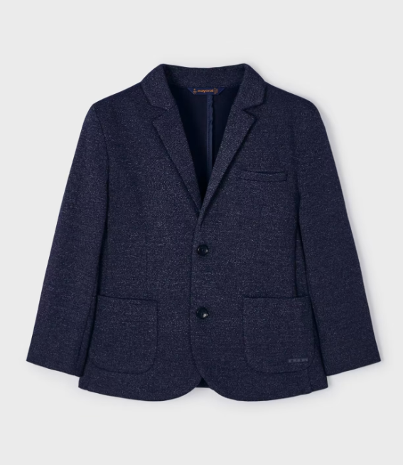 Mayoral sacou baieti elegant 4-9 ani, Navy blue Imagine principală a produsului