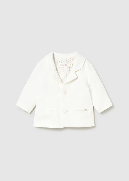 Mayoral sacou baieti tip jacheta 0-18 luni Off-white Imagine principală a produsului