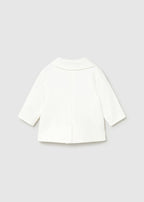 Mayoral sacou baieti tip jacheta 0-18 luni Off-white