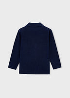 Mayoral sacou baieti tip jacheta tricot 5-10 ani Navy blue