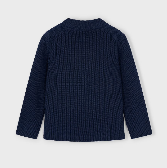 Mayoral sacou baieti din tricot 5-10 ani Navy blue Imagine secundară a produsului