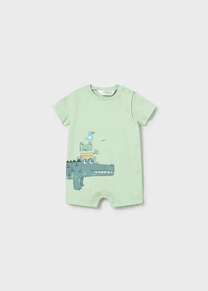 Mayoral pijama baieti de vara 0-18 luni Mar cu reptile