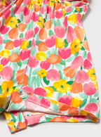 Mayoral salopeta fete cu imprimeu 12-48 luni Hibisco cu flori