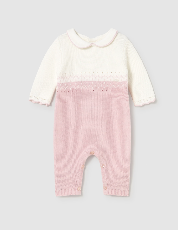 Mayoral salopeta fete din tricot 0-18 luni Cuartz Imagine principală a produsului