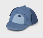 Mayoral sapca baieti tip baseball cu catelus 0-18 luni marimi 42-48 Denim