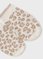 Mayoral set 2 piese tricot caciula si manusi 0-18 luni Milk Vigore