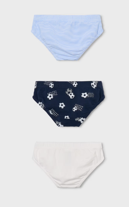 Mayoral set chiloti baieti 3 bucati 4-12 ani Navy Blue