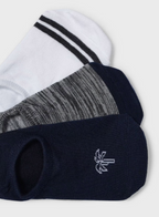 Mayoral set 3 perechi sosete baieti extra scurte 2-12 ani Navy Blue
