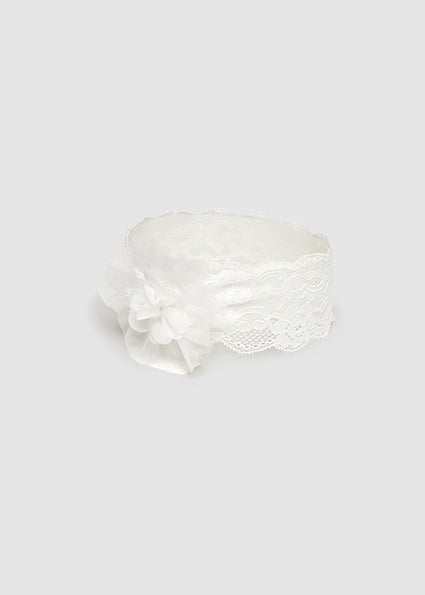 Mayoral set fete sosete cu bentita 0-18 luni Alb