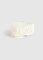 Mayoral set fete sosete cu bentita 0-18 luni Off-white