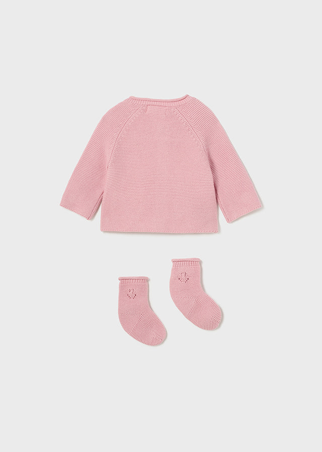 Mayoral set tricot bluza fete cu sosete 0-18 luni Rosette Imagine secundară a produsului