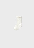 Mayoral sosete fete cu funda 12-36 luni Off-white