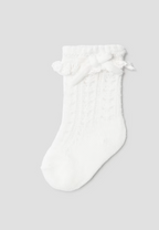 Mayoral sosete fete motiv ajurat 0-18 luni, Off-white