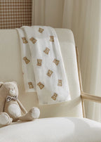 Mayoral tifon pentru beblusi 114x114 cm 0m+ Off-white