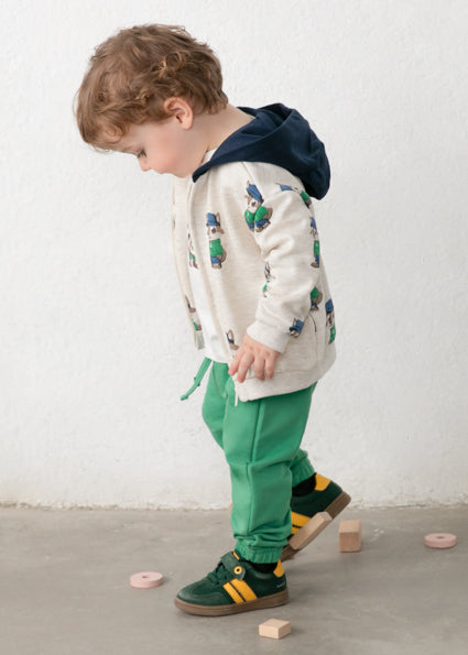 Mayoral treninc baieti 3 piese cu 2 perechi pantaloni 12-48 luni Acacia