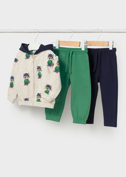 Mayoral treninc baieti 3 piese cu 2 perechi pantaloni 12-48 luni Acacia Imagine principală a produsului