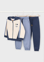 Mayoral trening baieti 3 piese cu 2 perechi de pantaloni 5-10 ani Shadow