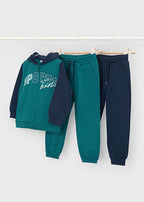 Mayoral trening baieti 3 piese cu 2 perechi de pantaloni 5-10 ani Lago Sports