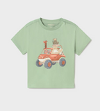 Mayoral tricou baieti 6-48 luni Matcha