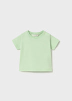 Mayoral tricou baieti basic cu maneca scurta 0-18 luni Apple