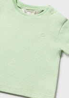 Mayoral tricou baieti basic cu maneca scurta 0-18 luni Apple